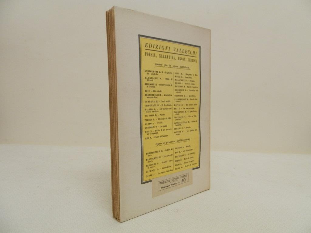 Ragazzo e prime poesie