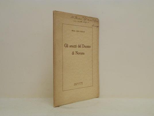 Gli Arazzi del Duomo di Novara - Lino Cassani - copertina