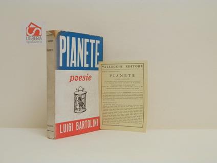 Pianete. Poesie - Luigi Bartolini - copertina