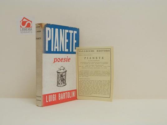 Pianete. Poesie - Luigi Bartolini - copertina