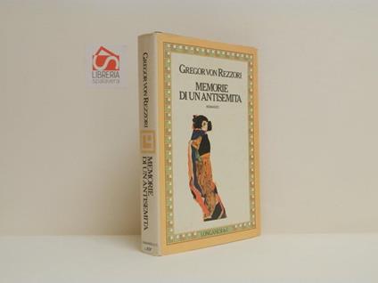 Memorie di un antisemita - Gregor von Rezzori - copertina