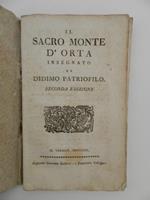 Il Sacro Monte d'Orta insegnato da Didimo Patriofilo. Seconda edizione
