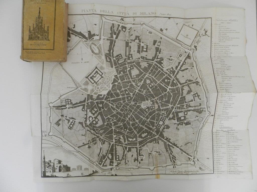 Milano nuovamente descritta dal pittore Francesco Pirovano co' suoi stabilimenti di scienze, di pubblica beneficenza, ed amministrazione, chiese, palagi, teatri, ec., loro pitture e sculture