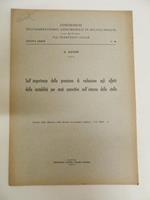 Sull'importanza della pressione di radiazione agli effetti della instabilità per moti convettivi nell'interno delle stelle