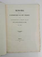Mémoire sur la loi du refroidissement des corps sphériques et sur l'expression de la chaleur solaire dans les latitudes circumpolaires de la terre