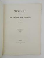 Mémoire sur la théorie des nombres