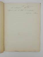 Mémoire sur la distribution de l'électricité à la surface intérieure et sphérique d'une sphère creuse de métal et à la surface d'une autre sphère conductrice électrisée que l'on tient isolée dans sa cavité