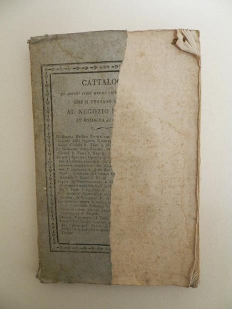 Preservativi contro la peste, ossia l'arte di conservarsi in salute di prevenire il contaggio e di arrestare i progressi col trattato dei mezzi di disinfettare e purgar l'aria - copertina