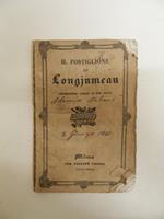Il postiglione di Longjumeau. Melodramma comico in due parti musica del maestro Pietro Antonio Coppola da rappresentarsi nell' I. R. Teatro alla Scala l'autunno del 1838