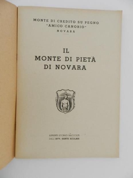 Il Monte di Pietà di Novara - Sante Scolari - 2