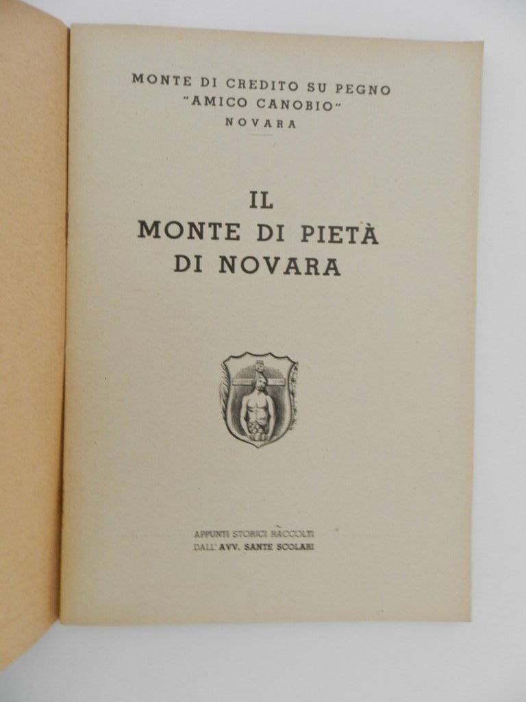 Il Monte di Pietà di Novara