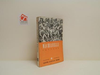 Lettere - Nicolò Machiavelli - copertina