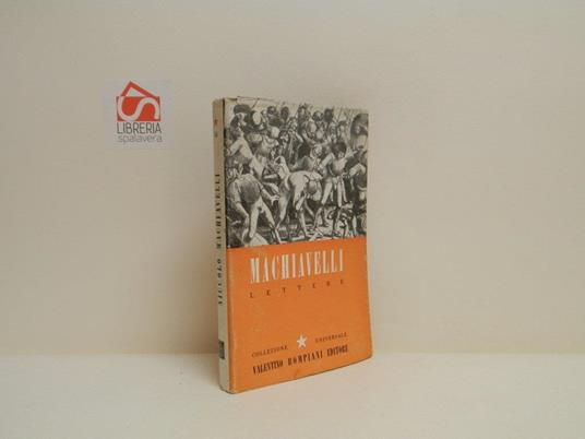 Lettere - Nicolò Machiavelli - copertina