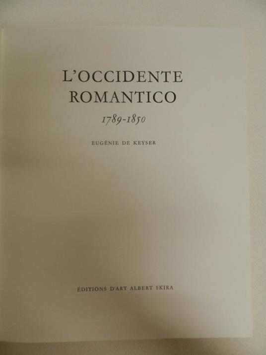 L' occidente romantico 1789-1850 - 2