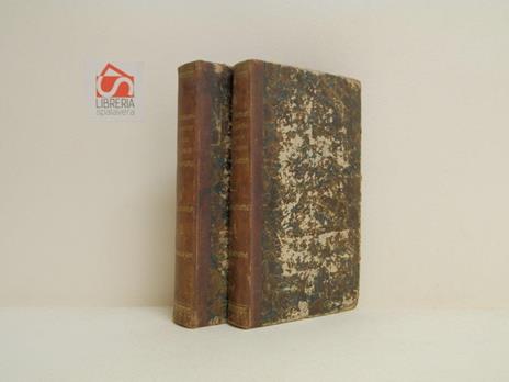 Compendio della storia milanese considerata da G. B. De Cristoforis per uso dei giovani. I: Parte antica 1800 del M-568 dell'E. V. II: Parte moderna: 568-1796 - copertina