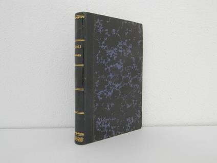 Breve geografia d'Italia preceduta da alcuni cenni sulla terra e le sue parti principali accompagnata da quattro tavole con figure geografiche. Legato a: Lezioni elementari di Geografia dettate dal prof. Silvestro Bini. Legato a: Nozioni di aritmetic - Angelo Prioli - copertina