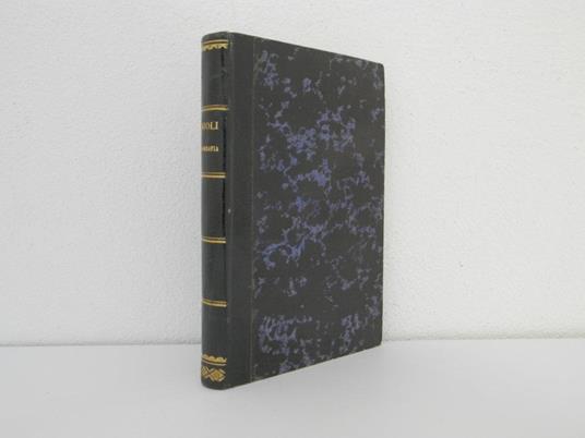 Breve geografia d'Italia preceduta da alcuni cenni sulla terra e le sue parti principali accompagnata da quattro tavole con figure geografiche. Legato a: Lezioni elementari di Geografia dettate dal prof. Silvestro Bini. Legato a: Nozioni di aritmetic - Angelo Prioli - copertina