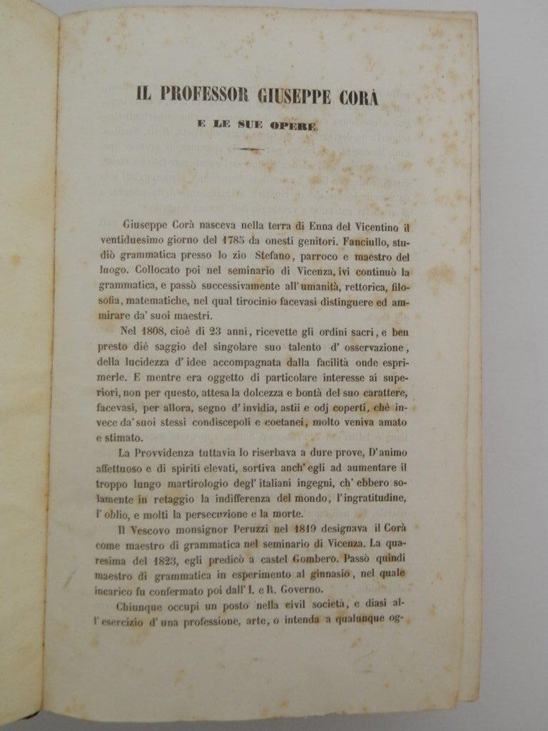 5 opere di Giuseppe Corà
