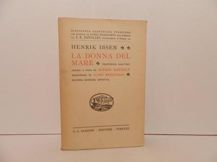 La donna del mare - Henrik Ibsen - copertina