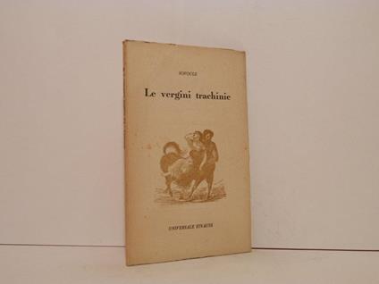 Le vergini Trachinie - Sofocle - copertina