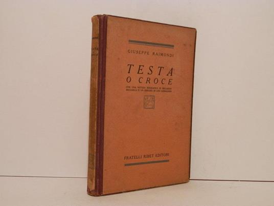 Testa o croce - Giuseppe Raimondi - copertina
