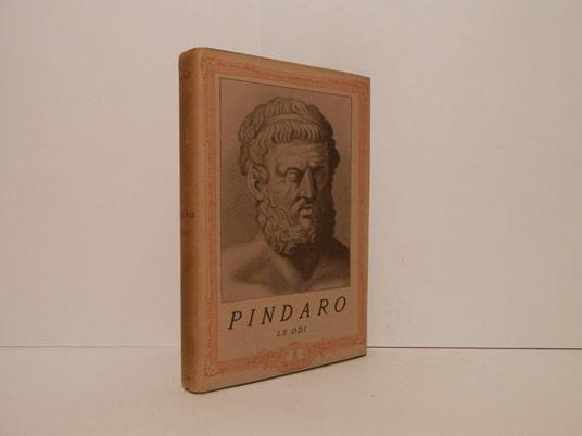 Le odi e i frammenti. Volume primo - Pindaro - copertina