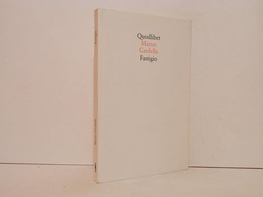 Fastigio - Maries Gardella - copertina