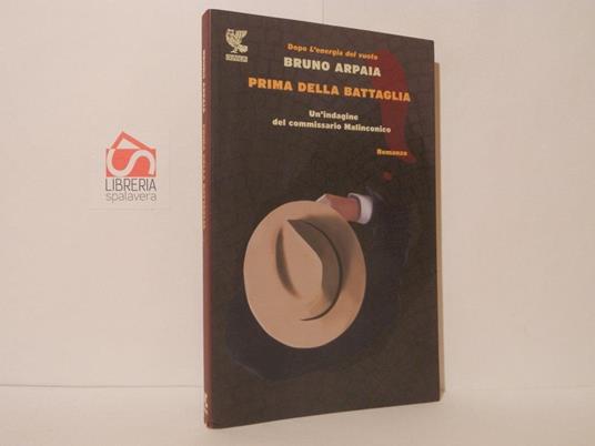 Prima della battaglia - Bruno Arpaia - copertina