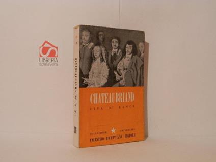 Vita di Rancé - François-René de Chateaubriand - copertina