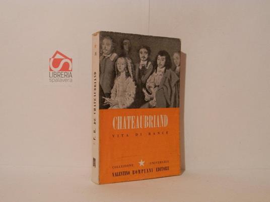 Vita di Rancé - François-René de Chateaubriand - copertina