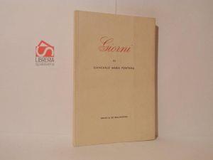 Giorni - Maria Fontana - copertina