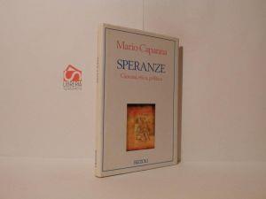 Speranze. Giovani, etica, politica - Mario Capanna - copertina