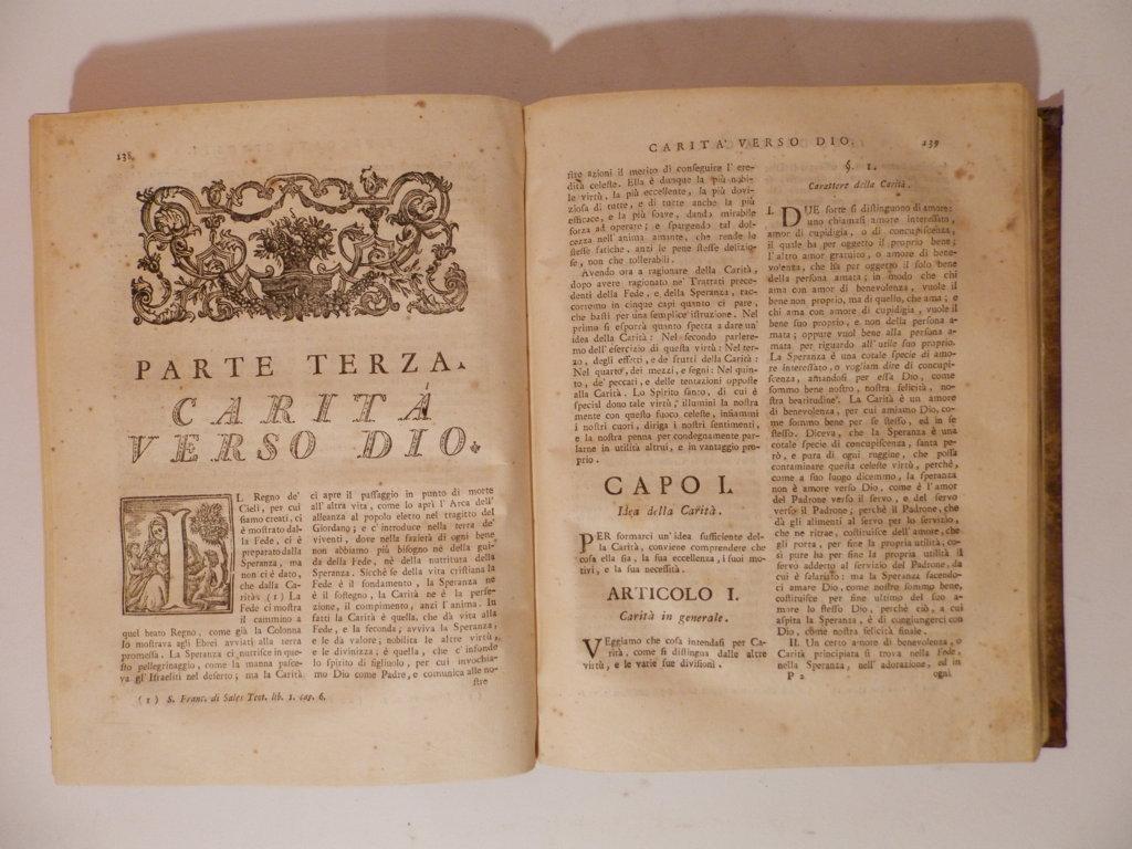 La legge di Dio e della Chiesa in tre libri spiegata. Due volumi su tre