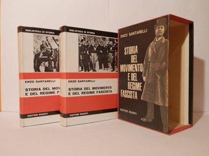 Storia del movimento e del regime fascista - Enzo Santarelli - copertina