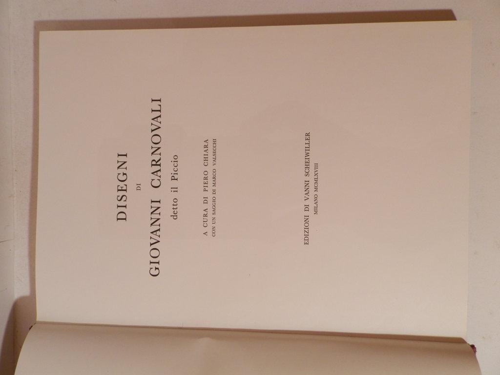 Disegni di Giovanni Carnovali detto il Piccio
