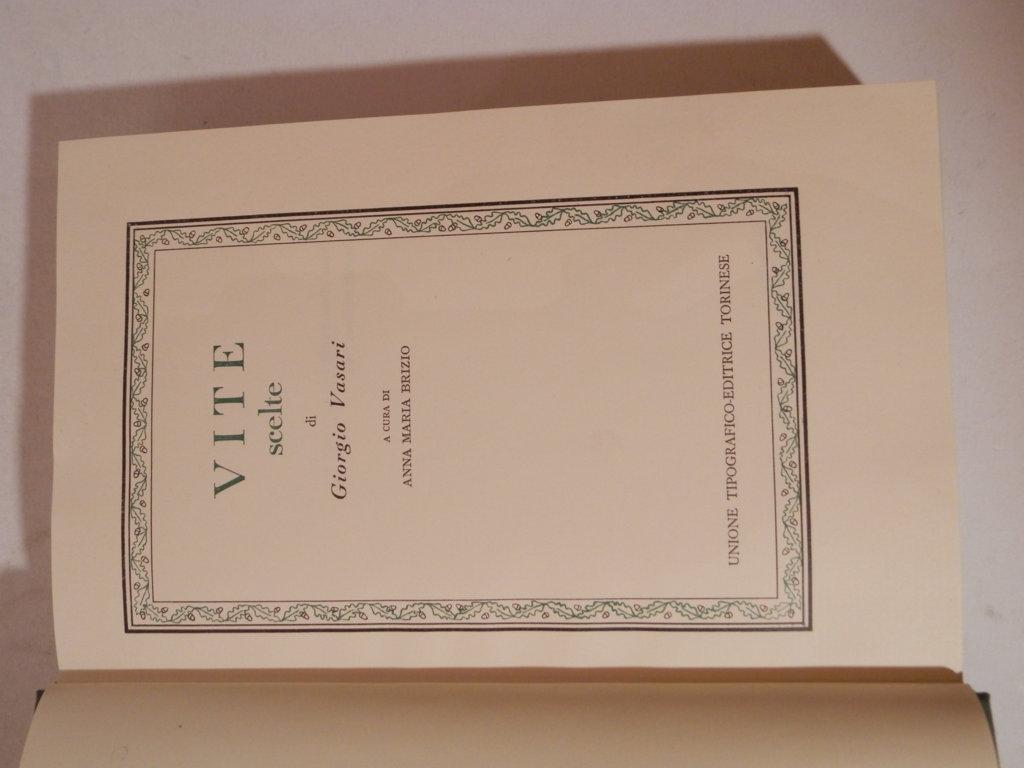 Vite scelte di Giorgio Vasari