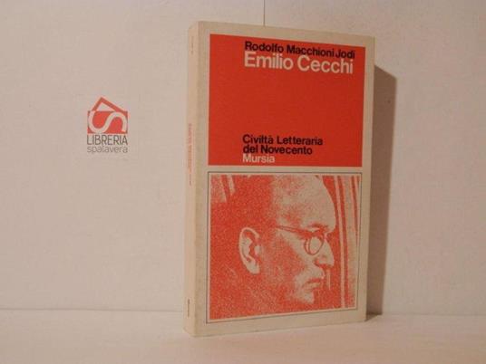 Emilio Cecchi - Rodolfo Macchioni Jodi - copertina