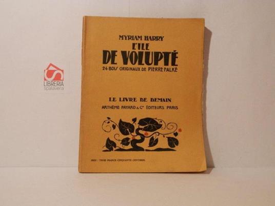 L' ile de volupté - Myriam Harry - copertina