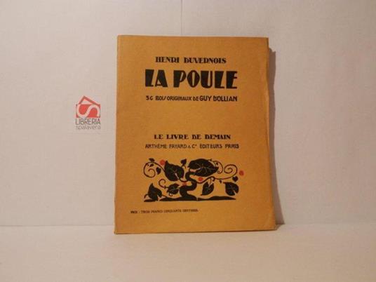 La poule - Henri Duvernois - copertina