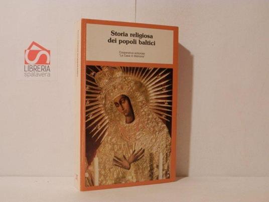 Storia religiosa dei popoli baltici - copertina