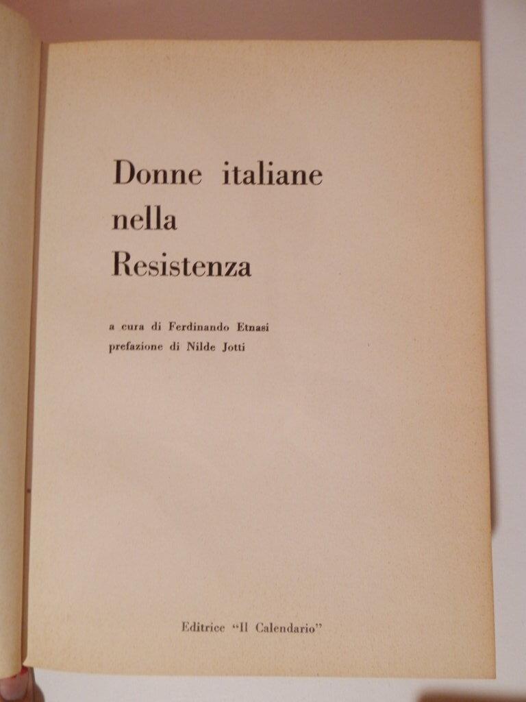 Donne italiane nella Resistenza