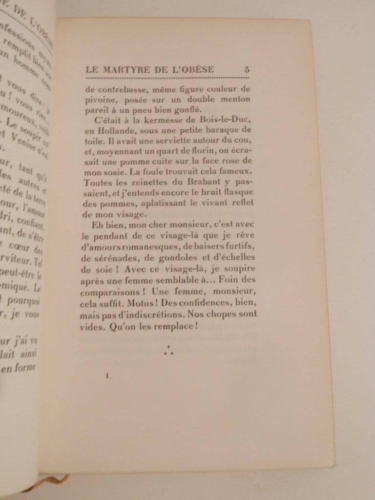 Le martyre de l'Obèse