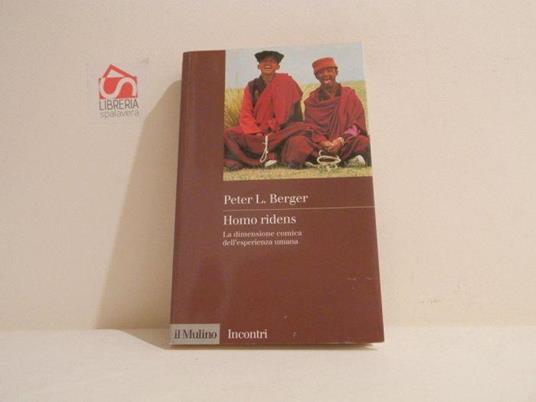 Homo ridens : la dimensione comica dell'esperienza umana - Peter L. Berger - copertina