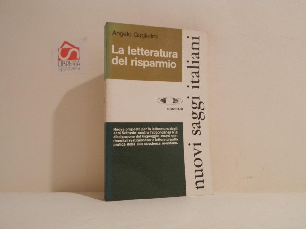 La letteratura del risparmio