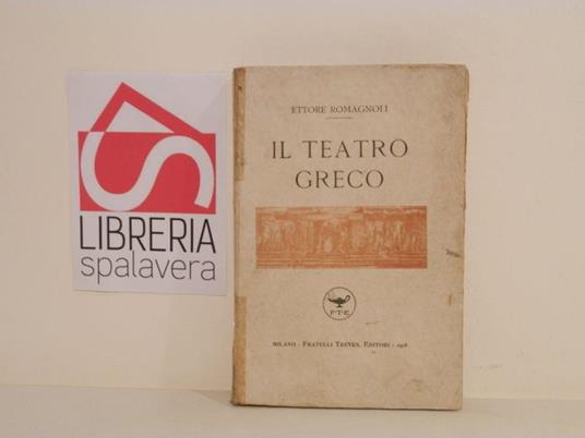 Il teatro greco - Ettore Romagnoli - copertina