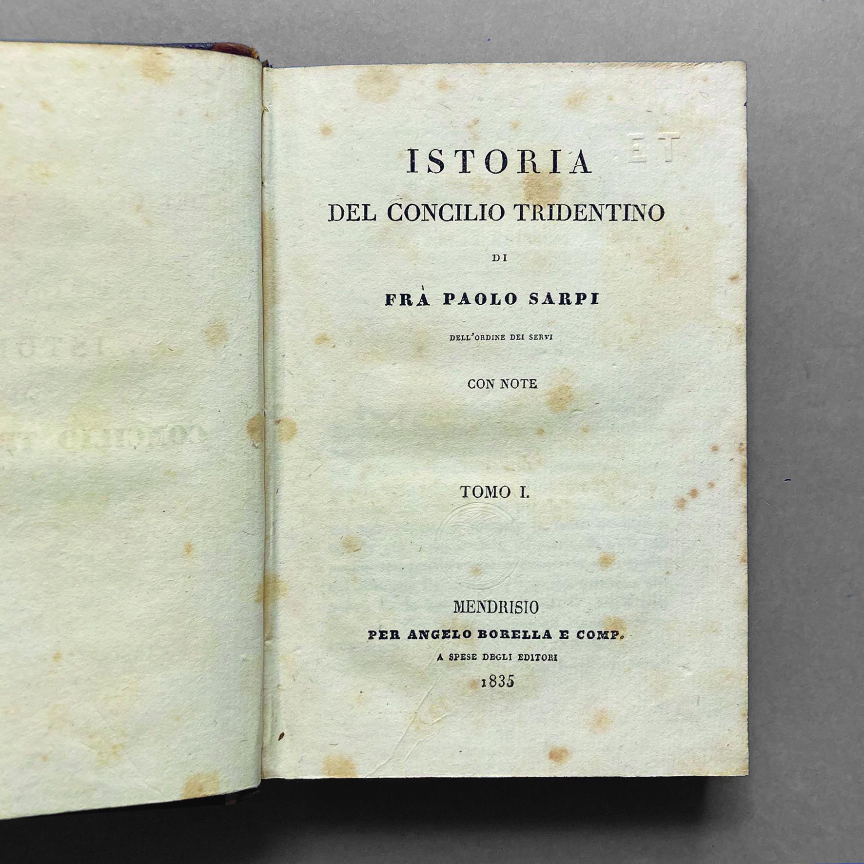 Istoria del concilio tridentino