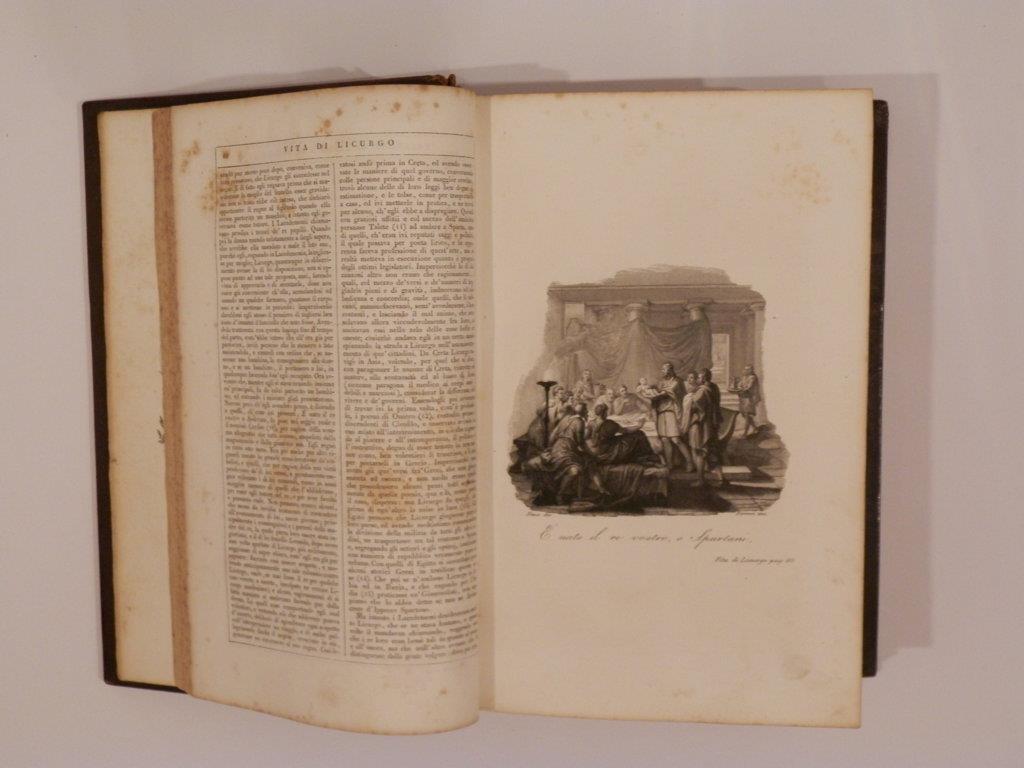 Le vite degli uomini illustri di Plutarco. Versione italiana di Girolamo Pompei con note di più celebri letterati