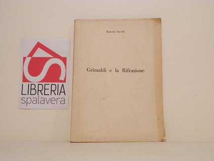 Grimaldi e la Rifrazione - Roberta Savelli - copertina