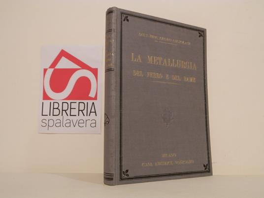 La metallurgia del ferro e del rame - copertina