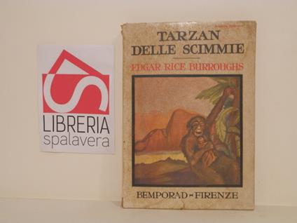 Tarzan delle scimmie - Edgar Rice Burroughs - copertina